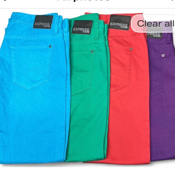 Express PantsColorful Jeans Collection. ROCCO !